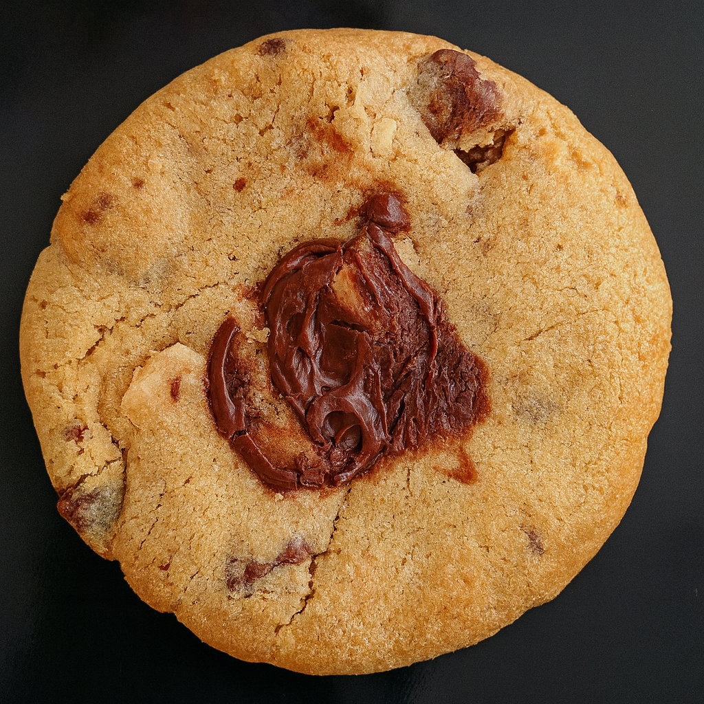 Nutella filling soft cookie