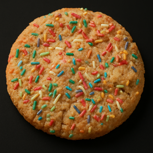 M&Ms and Sprinkles cookie