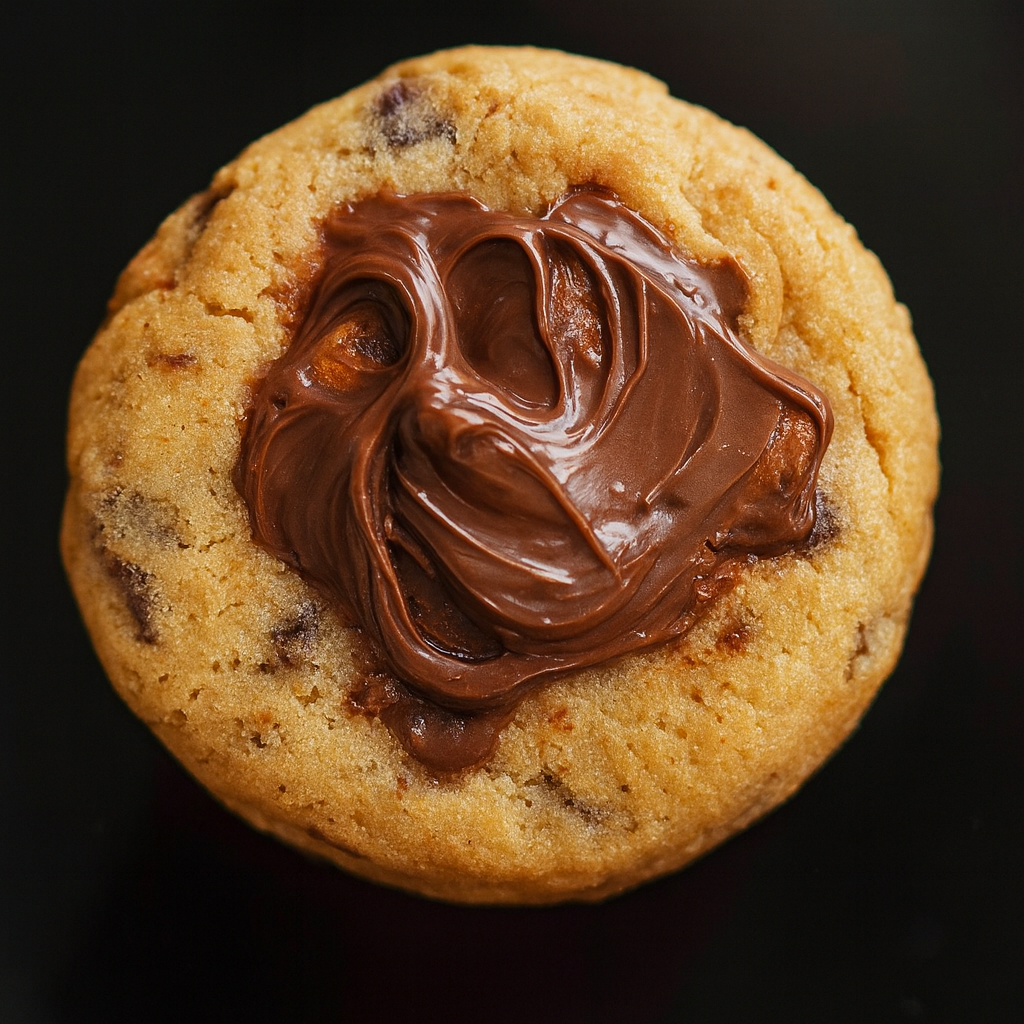 Mini Nutella filling cookie